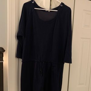 Navy blue Jersey dress